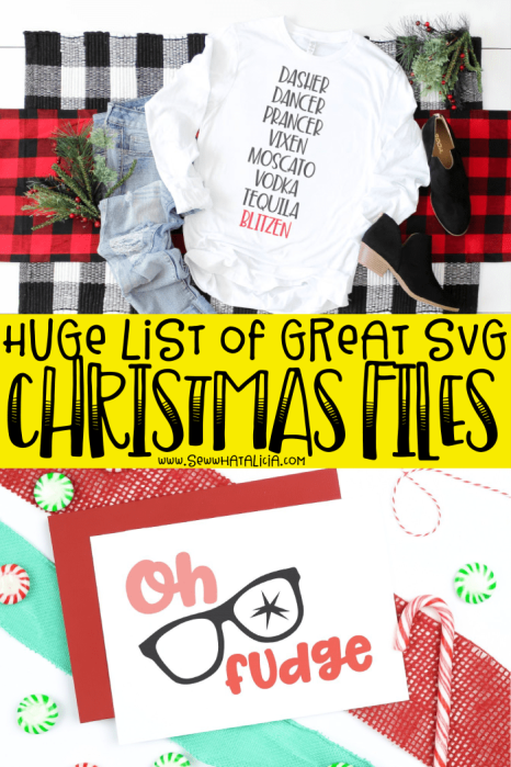 50 free christmas cut files! Mostly Free Christmas Svg Files Sew What Alicia
