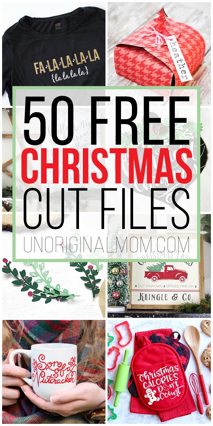 20 Free Christmas Svg Files For Cricut Maker Cutting File